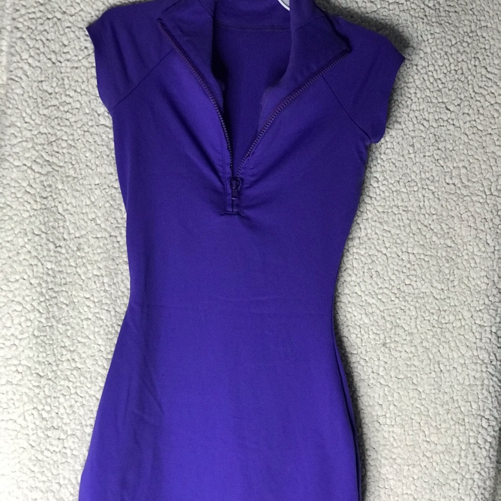Zip up Body con dress